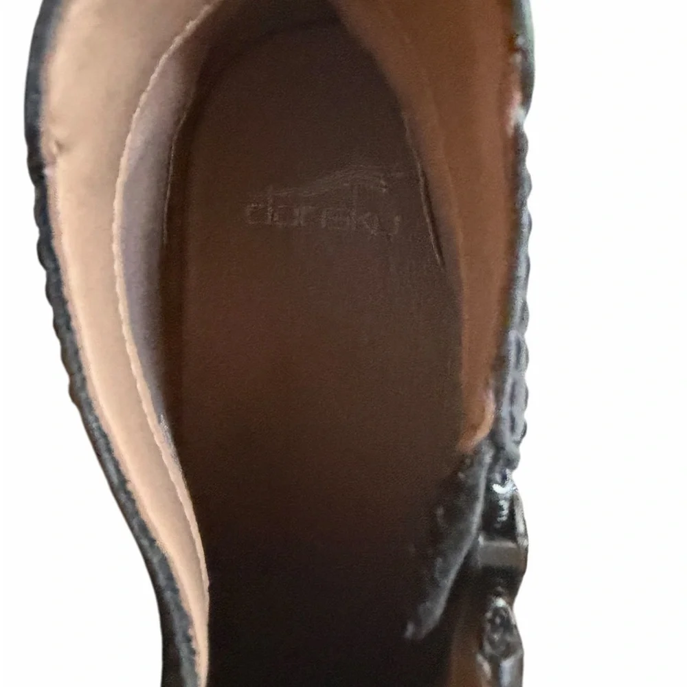 Dansko Black Barbara‎ Zip Bootie